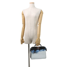 Load image into Gallery viewer, FENDI Peekaboo I.C.U. X-Cross Black/White/Blue7VA530 Leather Size Small