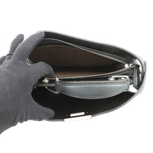 Load image into Gallery viewer, FENDI Peekaboo I.C.U. X-Cross Black/White/Blue7VA530 Leather Size Small