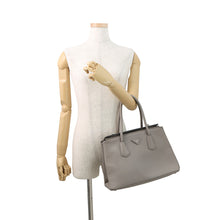 将图像加载到图库查看器中,PRADA Saffiano Leather Handbag GrayBN2823 Saffiano LeatherLeather