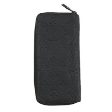 Load image into Gallery viewer, LOUIS VUITTON Zippy wallet Vertical NoirM69047 Taurillon Leather/Monogram・Pattern