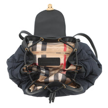 将图像加载到图库查看器中,BURBERRY Backpack Navy3830888 Nylon Leather