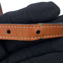 将图像加载到图库查看器中,CELINE Drawstring Shoulder Bag Tan10H492 Leather PVC Size micro