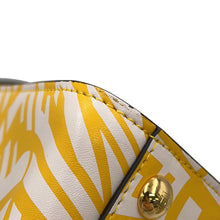 Load image into Gallery viewer, FENDI FF Verdigo Peekaboo Yellow/White8BN244 Leather Size Mini