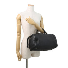 Load image into Gallery viewer, GUCCI Soho Interlocking G Mini Travel Bag Black282302 Leather