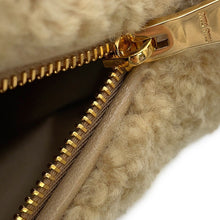 Load image into Gallery viewer, MIUMIU Pouch Beige5NE851 Leather Shearling