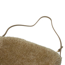 将图像加载到图库查看器中,MIUMIU Pouch Beige5NE851 Leather Shearling