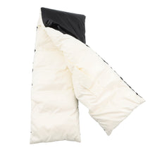 Load image into Gallery viewer, MONCLER SCIARPA Scarf Black/WhiteE20930000900 Nylon100%