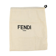 Load image into Gallery viewer, FENDI Pecan Stripe Waist Bag Black/Brown7VA446 Canvas Leather Size Small