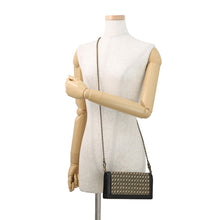Load image into Gallery viewer, Bottega Veneta INTRECCIATO Chain wallet Black/Gold Leather/Nylon