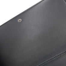 Load image into Gallery viewer, Bottega Veneta INTRECCIATO Chain wallet Black/Gold Leather/Nylon
