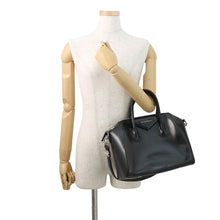 Load image into Gallery viewer, Givenchy Antigona 2WAY Handbag Black Leather