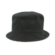Load image into Gallery viewer, LOUIS VUITTON Bonnet Distorted Damier Reversible Bucket Hat Size 58 Black/WhiteMP2946 Cotton100%