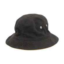Load image into Gallery viewer, LOUIS VUITTON Hat・MonogramDenim Bucket Hat Size 58 Black/YellowM76208 Cotton60% Polyester40%