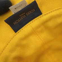 Load image into Gallery viewer, LOUIS VUITTON Hat・MonogramDenim Bucket Hat Size 58 Black/YellowM76208 Cotton60% Polyester40%