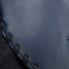 Load image into Gallery viewer, Stella McCartney Kids Heart Chain Shoulder Bag Navy Leather Glitter