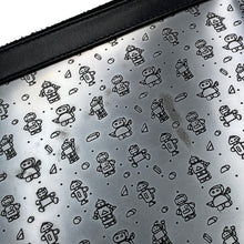 Load image into Gallery viewer, SAINT LAURENT PARIS Robot Clutch Bag Silver/Black397294 Leather