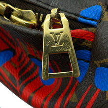 Load image into Gallery viewer, LOUIS VUITTON Palm Springs Backpack Noir/Red/BlueM41980 Monogram / Jungle Dot