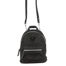 将图像加载到图库查看器中,MCM Stark Bebe Boo Shoulder Bag BlackMMKDSVE04BK001 Nylon Size Mini