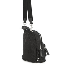 将图像加载到图库查看器中,MCM Stark Bebe Boo Shoulder Bag BlackMMKDSVE04BK001 Nylon Size Mini