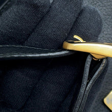 将图像加载到图库查看器中,FENDI Check Shoulder Bag Black/White8BT203 Leather Fur