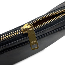 Load image into Gallery viewer, CELINE Triomphe messenger bag Black/Brown194502CIM.38NO PVC Leather Size Medium