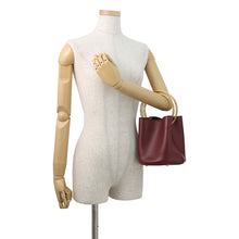 Load image into Gallery viewer, MARNI Marni Vanier 2-Way Bag BordeauxSCMPU09T24 Leather