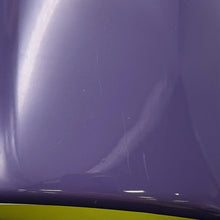 Load image into Gallery viewer, HERMES Bangle Size S/width 5cm Purple/Green LacquerWood