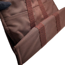 Load image into Gallery viewer, HERMES Her Line Tote Brown Nylon Canvas Size MM