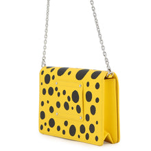 Load image into Gallery viewer, LOUIS VUITTON LVxYK Portefeuille Twist Belt Chain Wallet Yellow/NoirM81987 Epi Leather