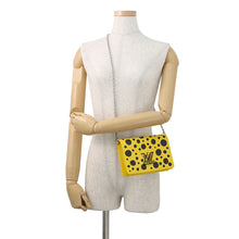 Load image into Gallery viewer, LOUIS VUITTON LVxYK Portefeuille Twist Belt Chain Wallet Yellow/NoirM81987 Epi Leather