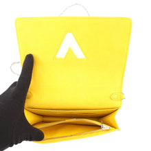 将图像加载到图库查看器中,LOUIS VUITTON LVxYK Portefeuille Twist Belt Chain Wallet Yellow/NoirM81987 Epi Leather