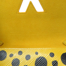 将图像加载到图库查看器中,LOUIS VUITTON LVxYK Portefeuille Twist Belt Chain Wallet Yellow/NoirM81987 Epi Leather