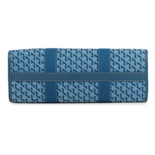 Load image into Gallery viewer, GOYARD Villette Tote Bag Blue Canvas Leather Size MM