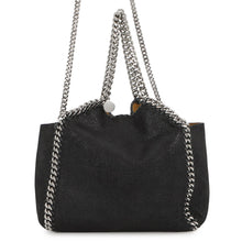 将图像加载到图库查看器中,Stella McCartney Falabella Reversible 2-Way Shoulder Bag Black/Yellow529282 Polyester Size Mini