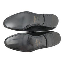 Load image into Gallery viewer, LOUIS VUITTON Auteuil loafers Black/Multicolor Velour Size 5H