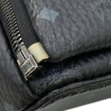 将图像加载到图库查看器中,MCM Backpack Aurora Design Black/MulticolorMMK75VE45BK001 Leather