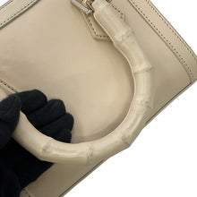 Load image into Gallery viewer, GUCCI Bamboo Diana 2-Way Handbag Ivory828356 Leather Size Mini