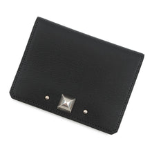 Load image into Gallery viewer, HERMES Medall Card Case Black Chevre Shamqila