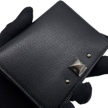 Load image into Gallery viewer, HERMES Medall Card Case Black Chevre Shamqila