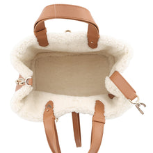 Load image into Gallery viewer, Dior To Jules Macrocannage Handbag Beige/Brown/EcruWhiteM2821OMMZ Shearling suede Size Medium