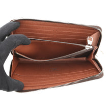 将图像加载到图库查看器中,LOUIS VUITTON Zippy Wallet Horizontal BrownM27226 Monogram Forest