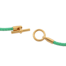 Load image into Gallery viewer, HERMES Grennan de Bourtour Bracelet VertComic Swift Leather