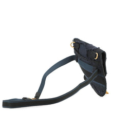 将图像加载到图库查看器中,Dior Saddle Waist Bag NavyS5632CWAH Canvas