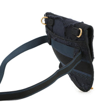 将图像加载到图库查看器中,Dior Saddle Waist Bag NavyS5632CWAH Canvas