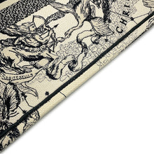 Load image into Gallery viewer, Dior Book Tote Zodiac Latte White/BlackM1296ZRHZ Canvas Size Medium