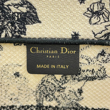Load image into Gallery viewer, Dior Book Tote Zodiac Latte White/BlackM1296ZRHZ Canvas Size Medium