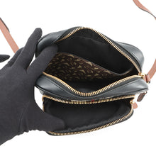 Load image into Gallery viewer, BURBERRY TBMonogram Striped Camera Bag Brown/Black/White8021485 Leather PVC