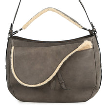 Load image into Gallery viewer, Dior Saddle 2-way soft bag Brown Leather Mouton