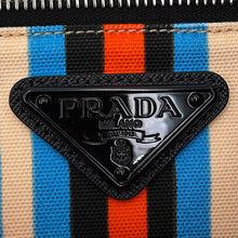 Load image into Gallery viewer, PRADA Triangle Shoulder Bag Orange/Blue/Multicolor2VY007 Canvas