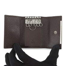Load image into Gallery viewer, GUCCI GG Canvas 6-Key Case Beige/Brown127048 Canvas Leather